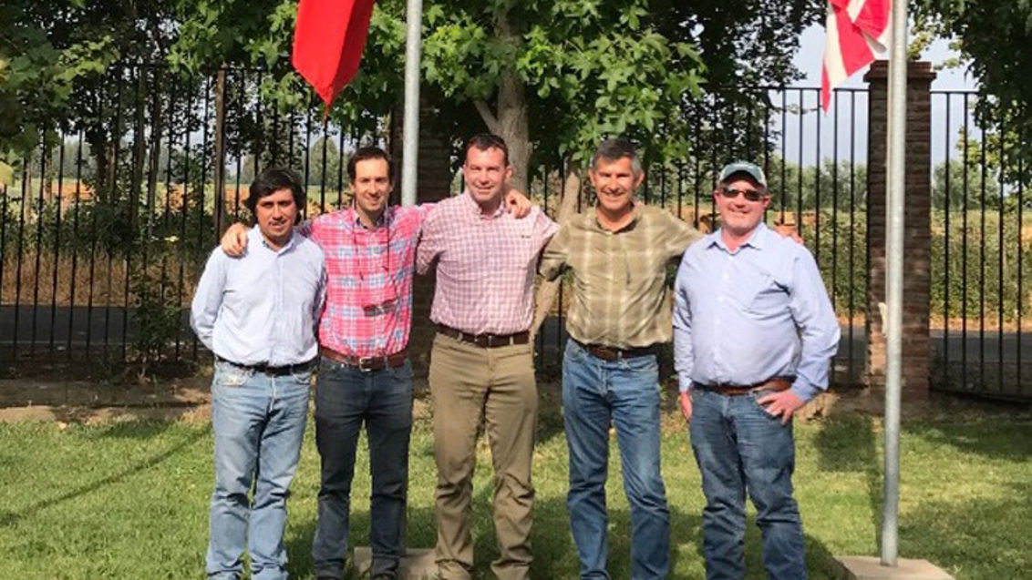 Líderes de vegetales visitaron Chile