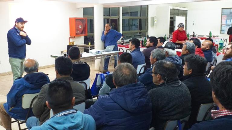 Jornada de capacitación a productores de Trigo